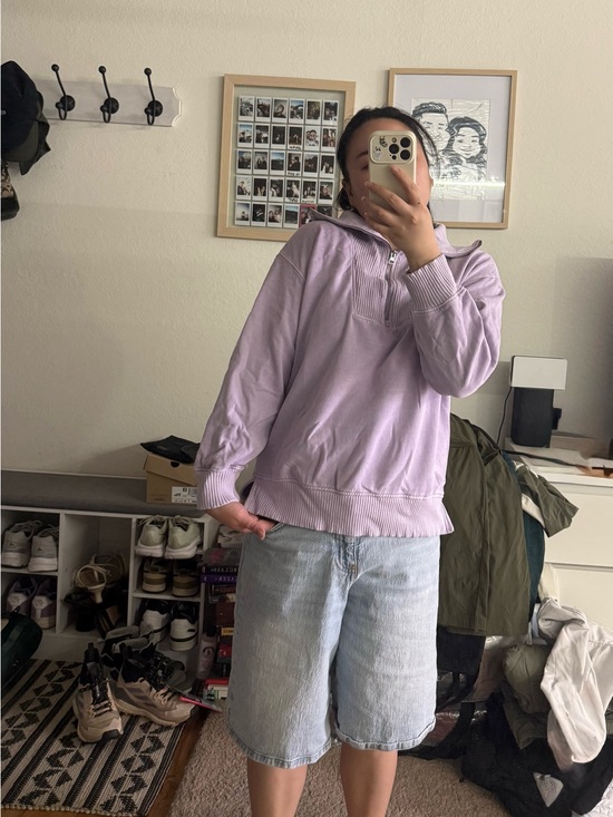 C.C Sweaters - C.C California Lavender Cozy Pullover